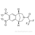 Ethanon, 2,2,2-Trifluor-1- (1,2,4,5-tetrahydro-7,8-dinitro-1,5-methano-3H-3-benzazepin-3-yl) - CAS 230615-59 -5